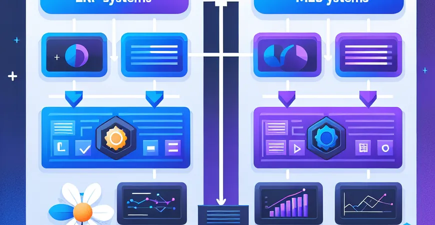  ERP系统和MES系统有什么区别？一文讲清分工边界